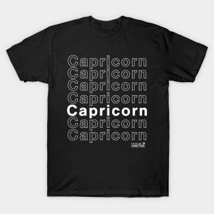 Capricorn Zodiac Birthday T-Shirt